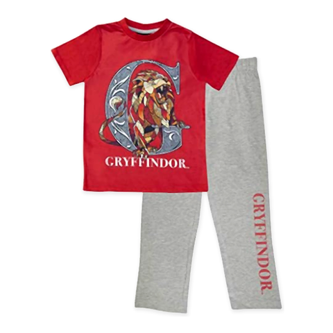 Harry Potter Gryffindor Kids Long Pyjamas Set
