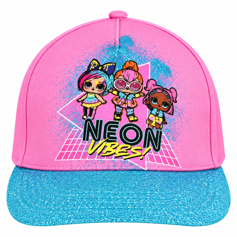 LOL Surprise Girls Neon Vibes Baseball Cap Kids