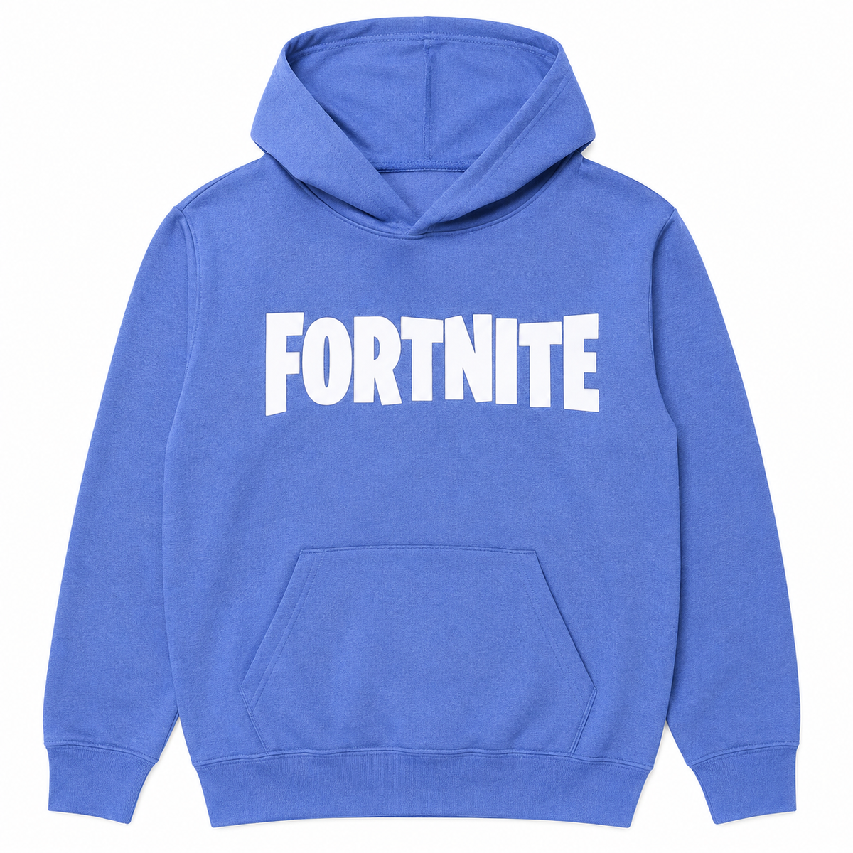 Fortnite Boys Pullover Hoodie Royal Blue Heather