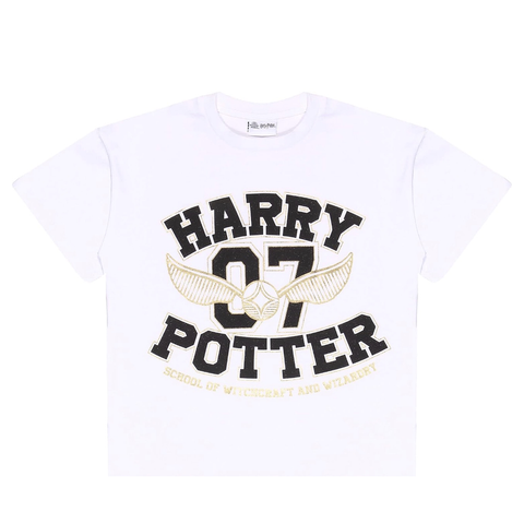 Harry Potter Girls T-Shirt White