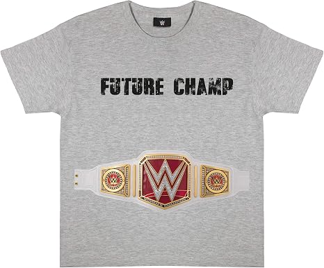WWE Future Champ Girls T-Shirt Heather Grey
