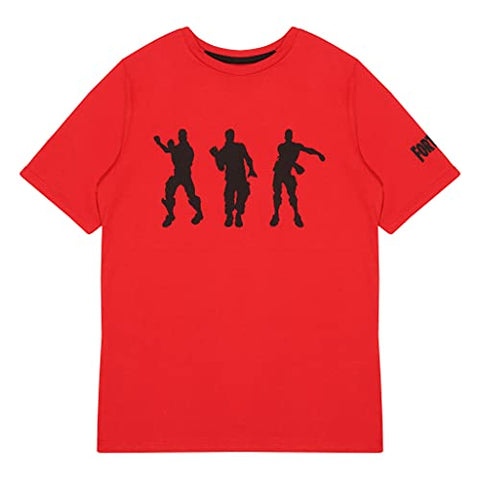 Fortnite Dance Moves Boys T-Shirt Red